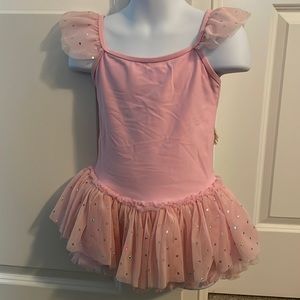Ballet leotard with attached Tutu 5T , 6